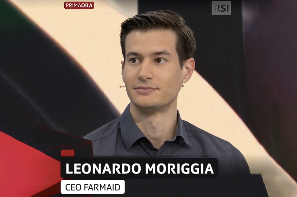 FarmAid CEO Leonardo Moriggia interviewed on RSI Prima Ora