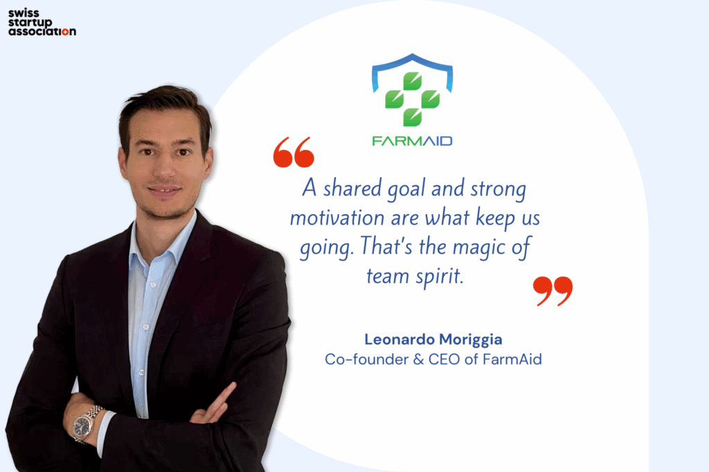 FarmAid interview by Swiss Startup Association