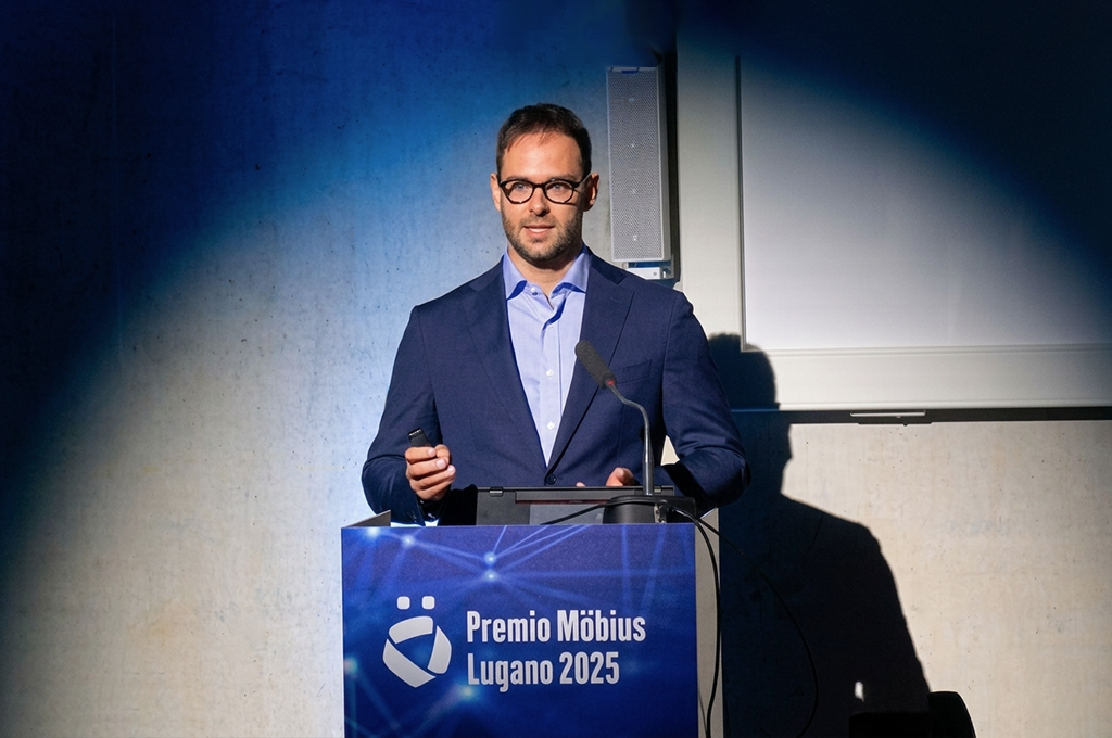 FarmAid presenting at the Grand Prix Möbius Suisse 2025